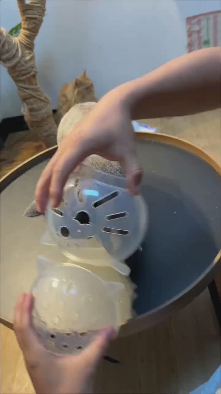 Ventilated Clear Cat Grooming Hood