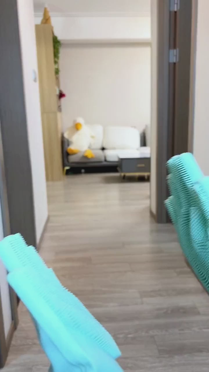 Silicone Pet Bathing Gloves with Massage Bristles