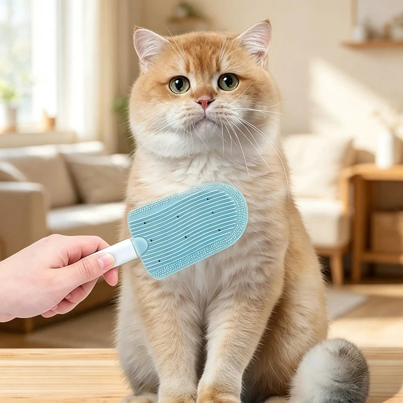 Double-Sided TPR Pet Hair Remover Brush