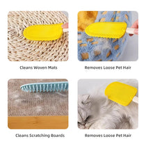 Double-Sided TPR Pet Hair Remover Brush - psjm-8588-6