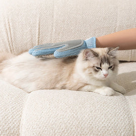 Double-Sided Pet Grooming and Deshedding Glove - pxpg-8595-4