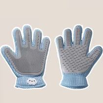 Double-Sided Pet Grooming and Deshedding Glove - pxpg-8595-a-BU