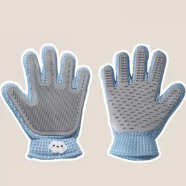 Double-Sided Pet Grooming and Deshedding Glove - pxpg-8595-a-BU