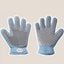 Double-Sided Pet Grooming and Deshedding Glove - pxpg-8595-a-BU