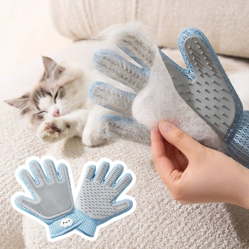 Double-Sided Pet Grooming and Deshedding Glove - pxpg-8595