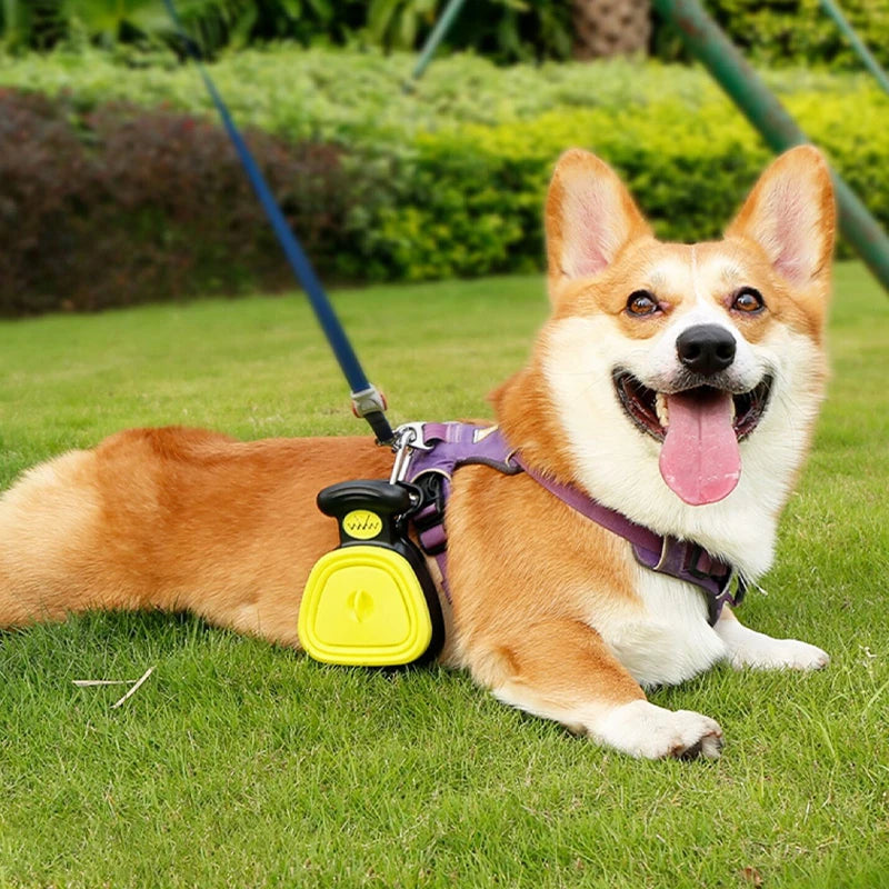 Collapsible Pet Waste Bag Holder and Scooper - pxxdxsj-8592-2