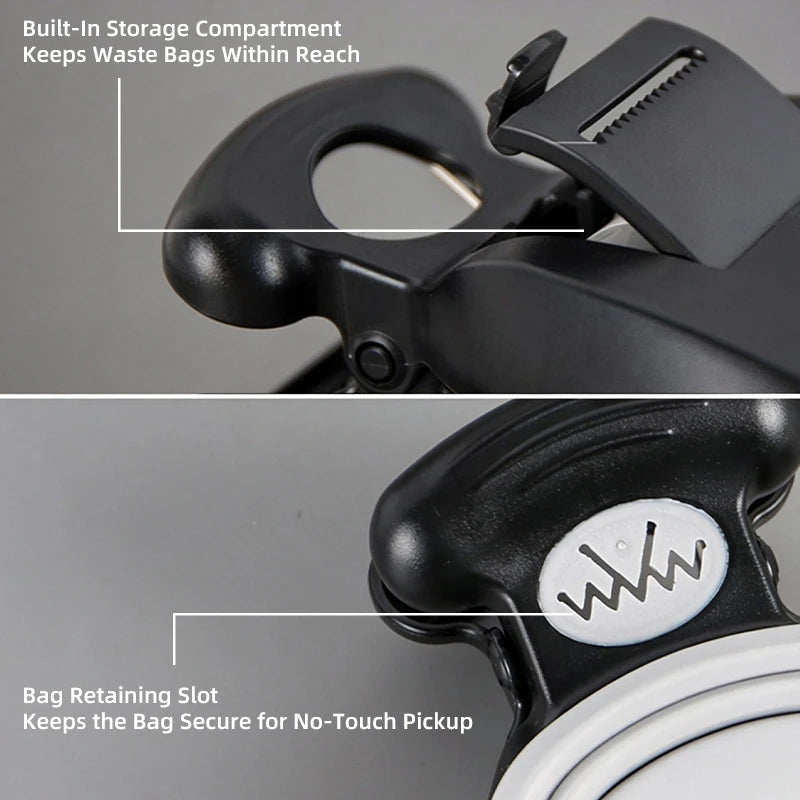 Collapsible Pet Waste Bag Holder and Scooper - pxxdxsj-8592-7
