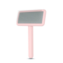 Pet Slicker & Pin Brush for Detangling and Coat Care in Soft-Pin Slicker Brush – Pink